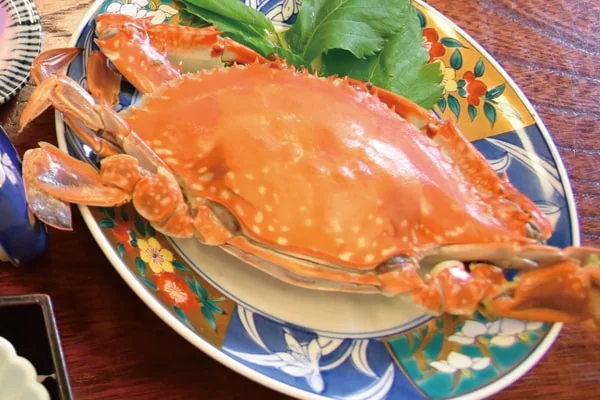 篠島の渡り蟹